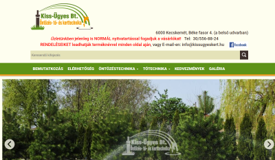 Kecskemét - Kiss Ügyes Bt. Öntözés- Tó-, és Kerttechnika