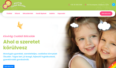 Kisvirág Gyermekfelügyelet