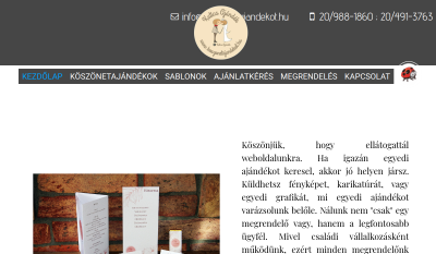 Köszönetajándékot.hu