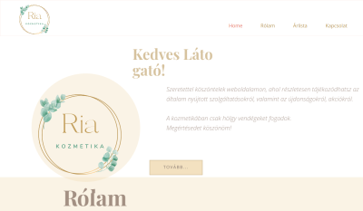 Varga Valéria Kozmetikus