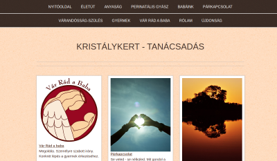 Kristálykert - Tanácsadás