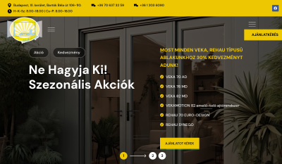 Lamella Nyílászárók, Árnyékolástechnika