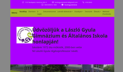 László Gyula Gimnázium, Általános Iskola és Óvoda