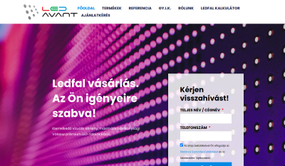 Led Avant - LED Fal Bérlés