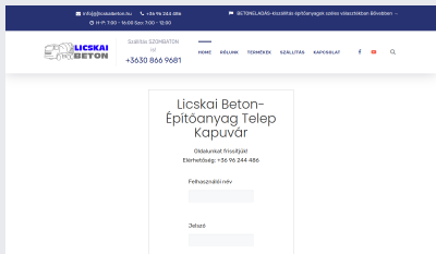 Kapuvár - Licskai Beton