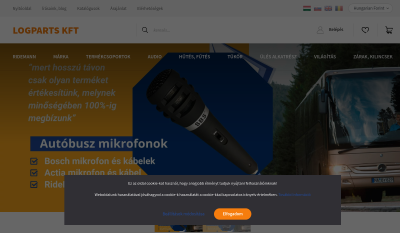 LogParts - Teherautó busz és kamion alkatrész