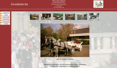 Lovashintó - Tóth László fiákeres