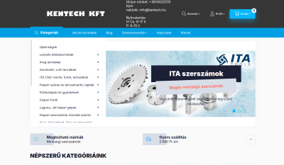 Kentech Kft. Webáruház