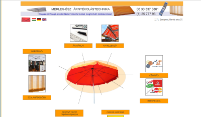 Mérleg-Ész Árnyékolástechnika