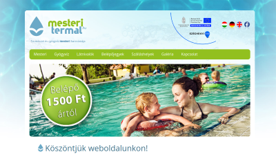 Mesteri Termálfürdő - Elixír Üdülőházak