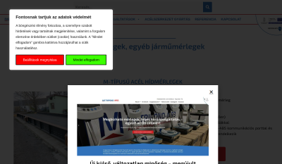 Metripond-M93 Mérleggyártó Kft - Kamionmérleg, Hídmérlegek