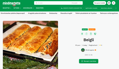 Mindmegette - Beigli Recept