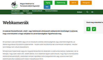 MME - Webkamerák
