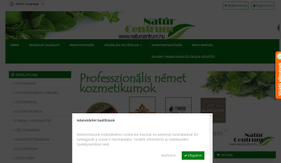 Natur Centrum Webáruház