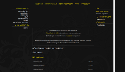 Egri Imola Női-férfi fodrász