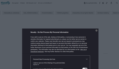 Nosalty - Almás Receptek