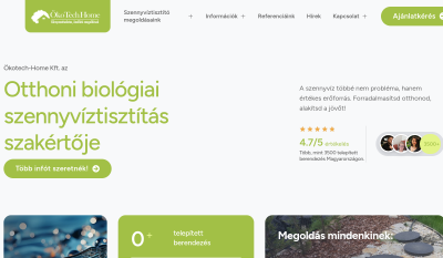 ÖkoTech Home - Biológiai Szennyvíztisztítás