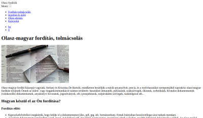 Tazenda Bt. - Olasz Anyanyelvű Fordító