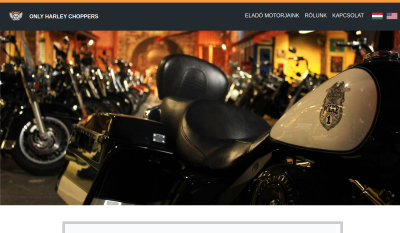 Only Harley - Használt Harley Davidson Motorkerékpárok
