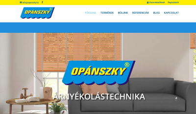 Opánszky Árnyékolástechnika - Napellenzők Széles Választékban