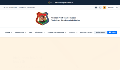 Aszód - Petőfi Sándor Gimnázium, Gépészeti Szakközépiskola és Kollégium