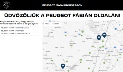 Budaörs, Székesfehérvár - Peugeot Fábián