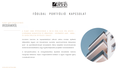Planit 2000 Építészstúdió - Építészeti Tervezés