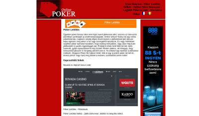 Póker Letöltés