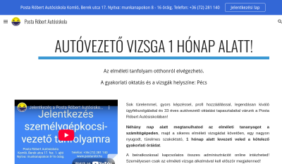 Pécs - Posta Autósiskola