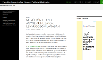 Pszichológus Budapesten Blog