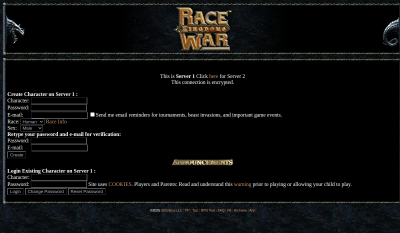 Race War Kingdoms (angol)