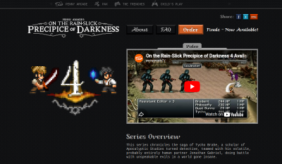 Rain-Slick Precipice of Darkness