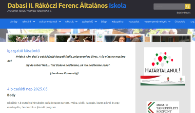 Dabas - II. Rákóczi Ferenc Általános Iskola