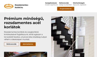 Steel-Studio Kft. - Rozsdamentes Korlát és Előtető