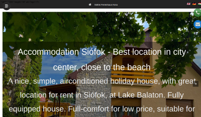 Magánszálláshelyek Siófokon