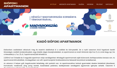 Siófok - Siófoki Apartmanok