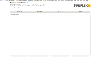 Sunflex Üvegfalak