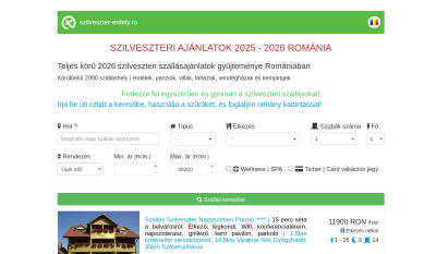 Székelyföld Szilveszter