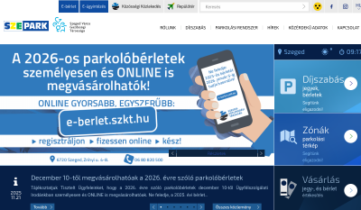 Szegedi Közlekedési Kft. Parkolási Ágazata