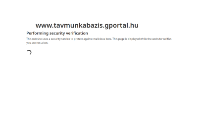 Távmunka Bázis (gportal)