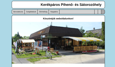 Balatonberény - Tekergő Kerékpáros Pihenő- és Sátorozóhely