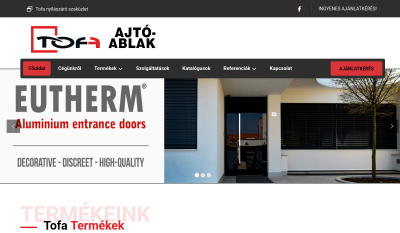 Tofa Műanyag Nyílászárók