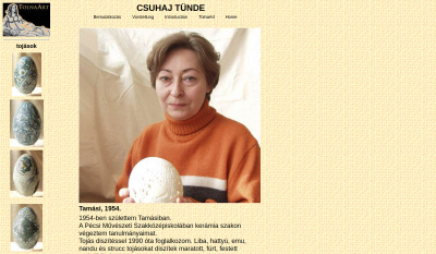 Csuhaj Tünde Tojásdíszítő