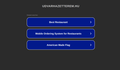 Udvarház Étterem