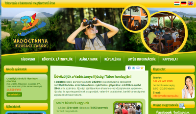 Gyenesdiás - Vadóctanya Ifjúsági Tábor
