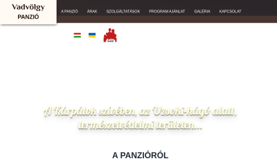Ukrajna, Zakarpatszkaja - Vadvölgy Panzió