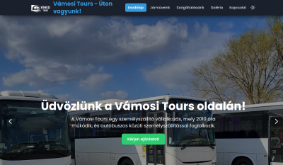 Vámosi Tours - buszrendelés