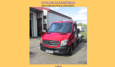 Vivicar Gépjárműtechnikai Szaküzlet