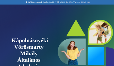 Kápolnásnyék - Vörösmarty Mihály Általános Iskola, Gimnázium és Alapfokú Művészetoktatási Intézmény