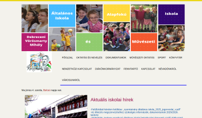 Debrecen - Vörösmarty Mihály Általános Iskola és Alapfokú Művészetoktatási Intézmény